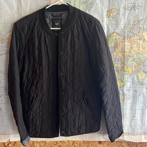 Gap Quilted Bomber Style Jacket